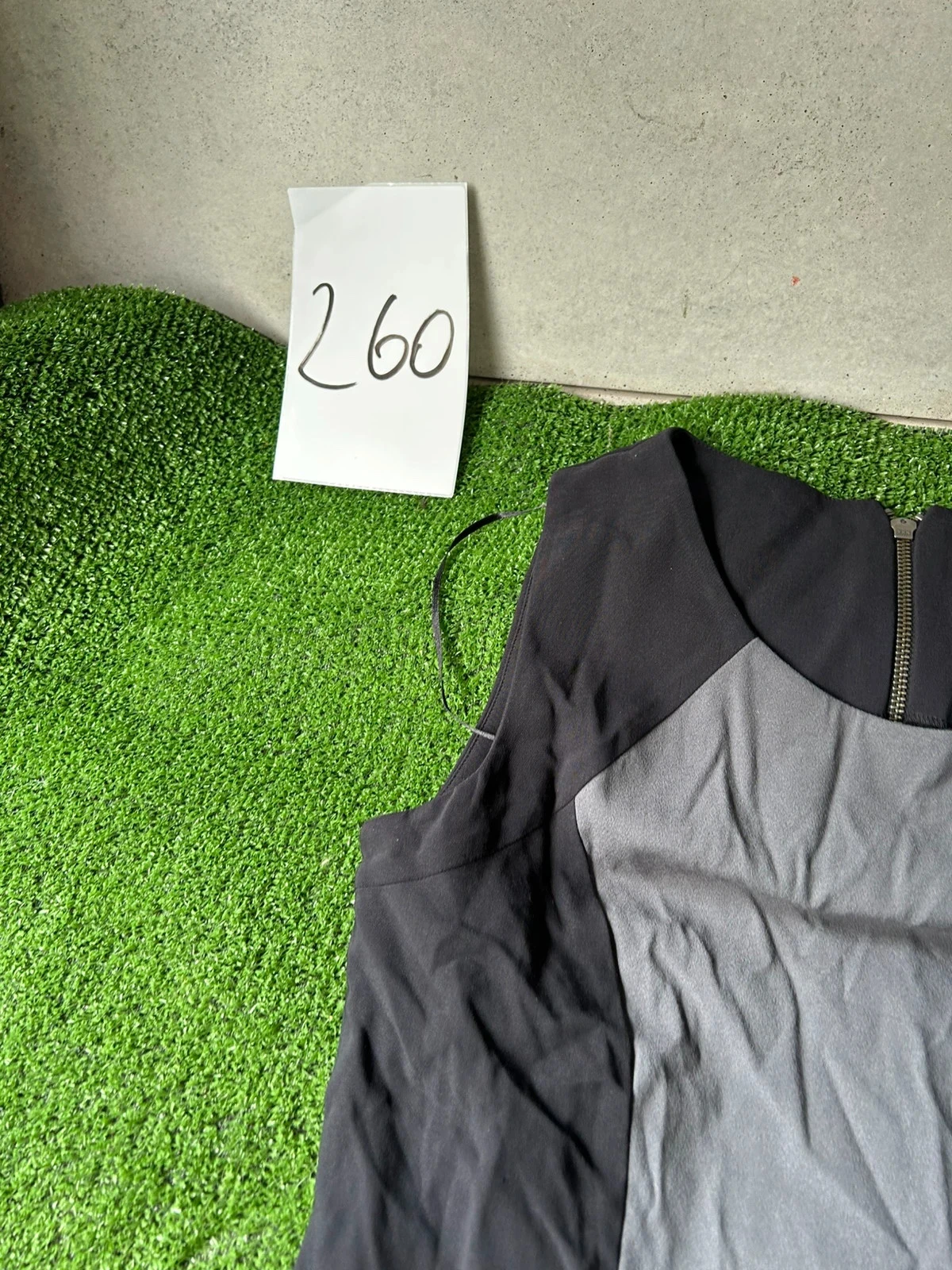 Black grey casual camaïeu dress size M – photo 5